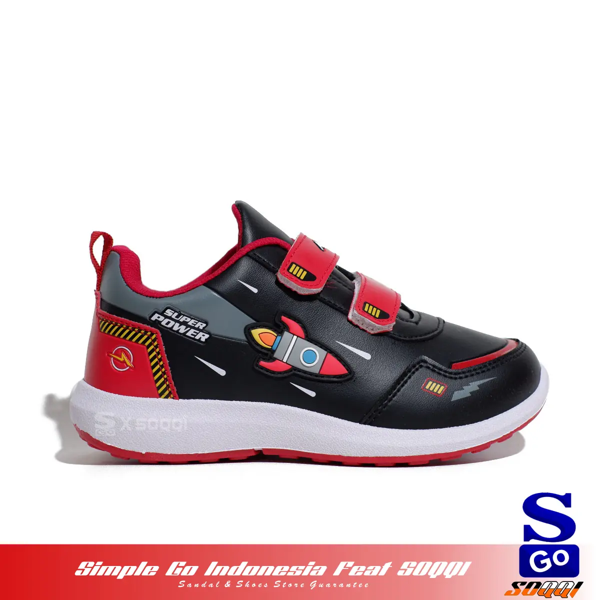 Sepatu Sneakers Anak Laki-laki Ando Dino Land KARAKTER DINOSAURUS- TK/SD/Balita (4-8 tahun) - Fashion, ALAS Kaki
