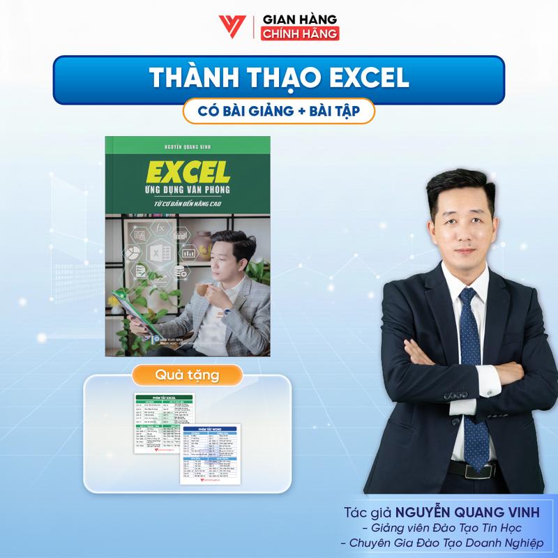 Sách Excel Ứng Dụng Văn Phòng Từ Cơ Bản Đến Nâng Cao - D01
