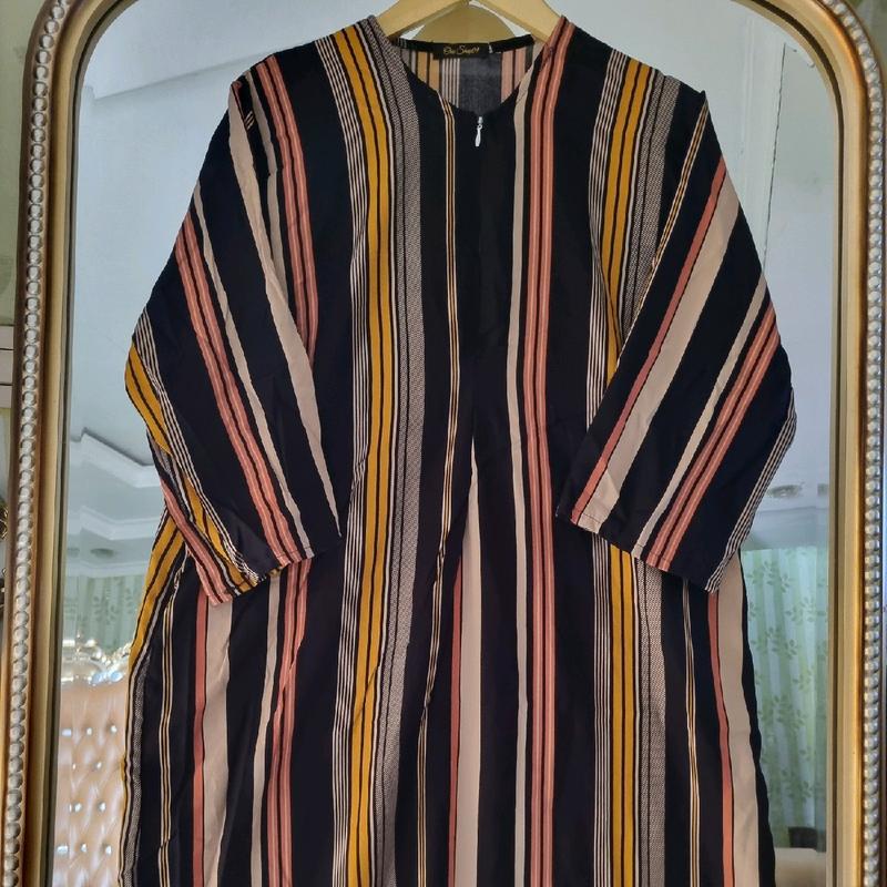 Daster Kekinian Rayon Motif Lengan 3/4 Ld 120 Busui friendly 6