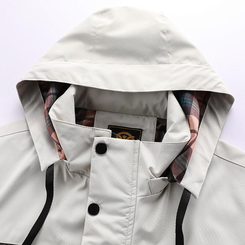 Product Introduction of Jeep Spirit 1941 ESTD-Áo Khoác Chiến Thuật Cho Nam, Áo Hoodie Một Lớp, Chống Gió, Cho Thể Thao Ngoài Trời, Leo Núi 34