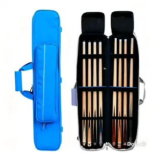 Tas Stik Biliar Profesional Anti Air 3x3 Cue Case Tas Stick Billiar Berkualitas Bahan Cordura Tas Stik Biliar soft Case Terbaru Tas tempat stik billiard 3in1 ransel tempat bola dan stick - Tas perlengkan bermain billiard Ball Tas Billiard Serbaguna.