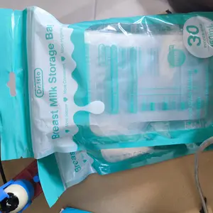 Dr.isla MSB05 Kantong ASI Sekali Pakai Kantong ASI 150Ml/30 Buah Kantong Kemasan Susu/10 Buah Kantong Susu/Bayi Kelahiran