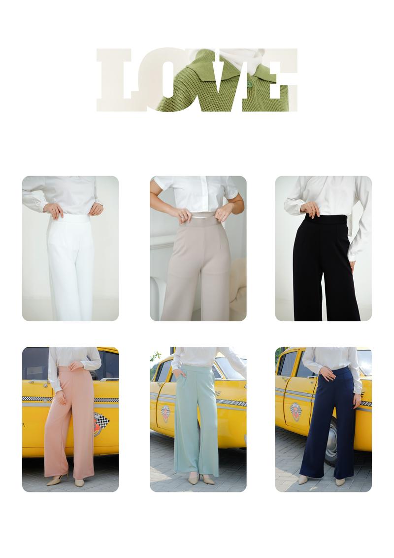 Product Introduction of AHLAMI - KIM CULLOTE PANTS HW HIGHTWAIST CULLOTE PANTS CELANA KULOT SCUBA PREMIUM CELANA KULOT CELANA KANTOR 2