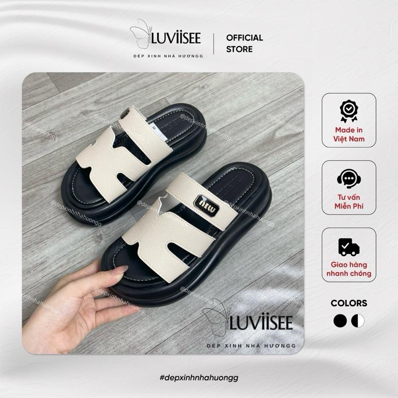 CHÂN GẦY - MỎNG LÙI SIZE Dép Nữ Chữ H Cao 4cm – Siêu Nhẹ Êm Chân Tôn Dáng Thời Trang