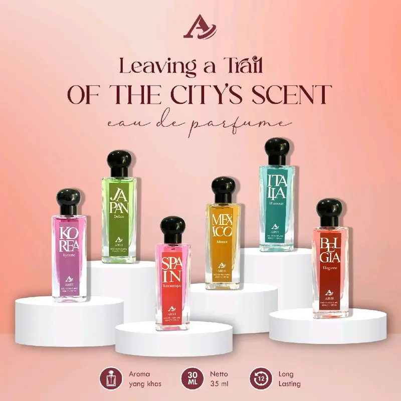 ISI AROMA PARFUM ABSH EXCLUSIVE MALE/FEMALE SERIES 30ML Perfume Wangi  Pria Wanita Elegan Mewah ISI VARIAN RANDOM CEWEK