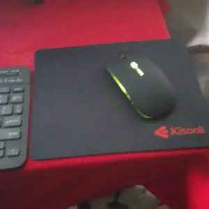 KISONLI Mousepad Laptop/ Computer Anti Slip Premium Alas Mouse Pad Polos Simple AK2001