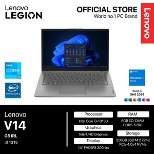 LAPTOP LENOVO V14 G5 IRL i3 1315 8GB 256GB W11 14" FHD GREY