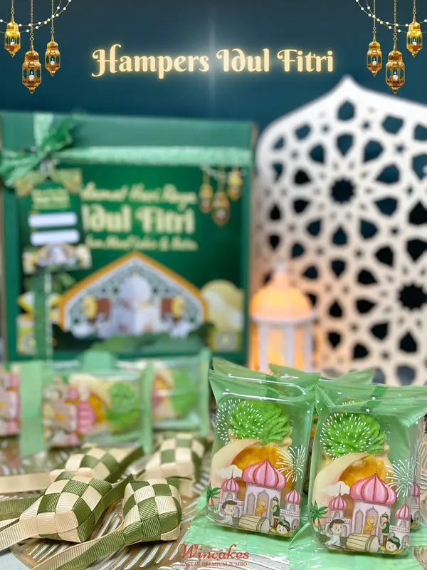 (ISI 6 PCS) Hampers Lebaran Idul Fitri Nastar Taiwan Nanas Jumbo Wincakes - Eid Al Fitr Hampers - Hampers Lebaran Idul Fitri Nastar Taiwan -Kado Lebaran Kue Kering - Hampers Kue Kering - Kue Kering Nastar Isi Nanas kuker kiloan 2