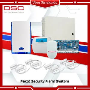 Paket Alarm DSC HS2016 - Alarm Keamanan ANti Maling - Intrusion Alarm DSC