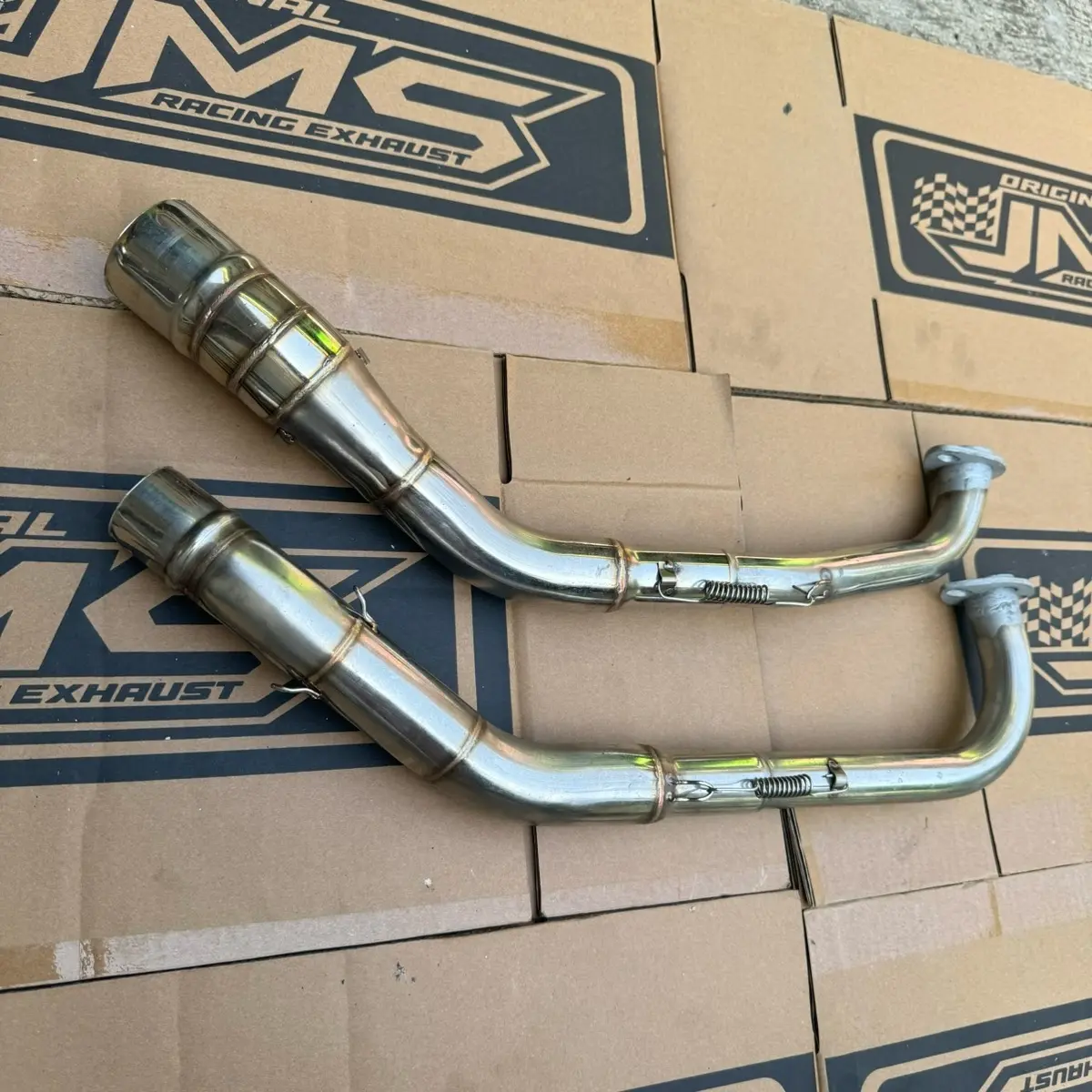 Leher knalpot nmax new dan old inlet 38 dan 50 mm
