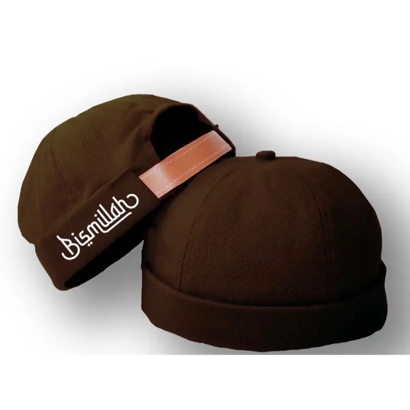 Topi Pria Cap Miki Hat Peci gaul Pria Dewasa Kopiah Muslim Songkok Hitam Nyaman Keren Kulit Lembut Bayi 2
