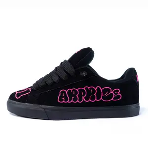 ARPRIZE-TATRIZ GRAFFITI 101 BLACK PINK Sneakers Pria Wanita Sepatu Gemuk Sepatu Skena Black Pink Elegant Casual Desain Grafity Bahan suede Original 100%