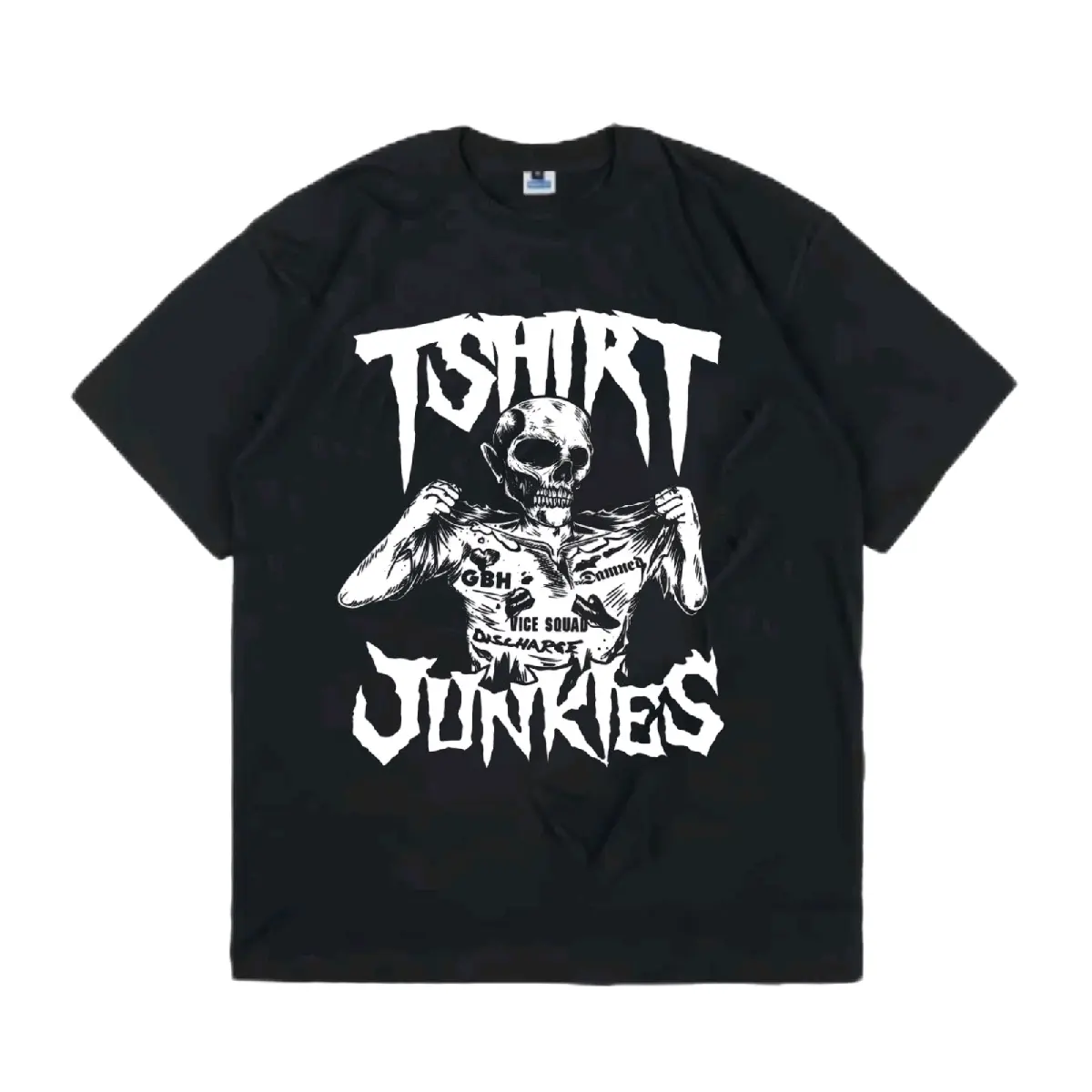 KAOS MUSIK/ BAND/ CASSUAL TSHIRT JUNKIES VINTAGE PREMIUM Baju Distro