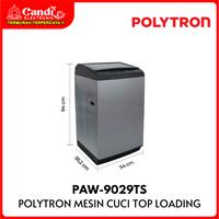 Gambar POLYTRON MESIN CUCI PAW-9029TS 9 KG TOP LOADING ZEROMATIC LAGUNA 1 TABUNG PAW9029TS PAW 9029TS dari CANDI ELEKTRONIK Kota Surakarta 5 Tokopedia
