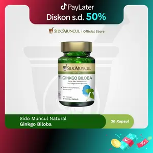 Sido Muncul Natural Ginkgo Biloba 30 Kapsul