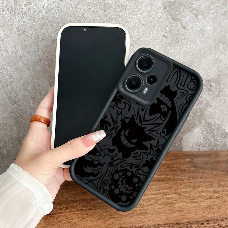 softcase soft case casing hp Xiaomi Poco F5[5G],Gengar,Tahan jatuh,softcase,kreativitas,kepribadian,TPU material,Baru,cover Ponsel Protection 2