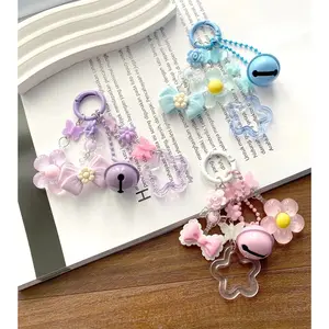 Gantungan kunci tas / Gantungan Kunci kristal / Gantungan hp / gantungan kunci Aesthetic/ Keychain/ Bag Charm Aesthetic