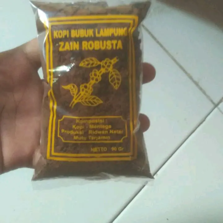 kopi bubuk/kopi bubuk lampung/kopi lampung zein robusta Coffee 4