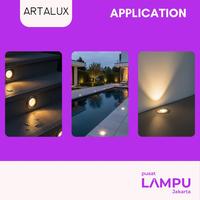 Gambar Artalux AR0417 Kap Lampu Lantai MR16 INGROUND IP65 Uplight - TANPA LAMPU dari Pusat Lampu Jakarta Kota Administrasi Jakarta Pusat 5 Tokopedia
