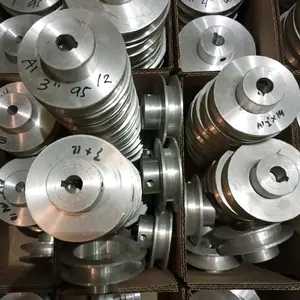 Puli A1 3" / Puly / Pulley Aluminium A1 3" (Tiga Dim) As 10,12,14,15,16,17,18,19,20,24,25, 1 Inch dan 28 mm