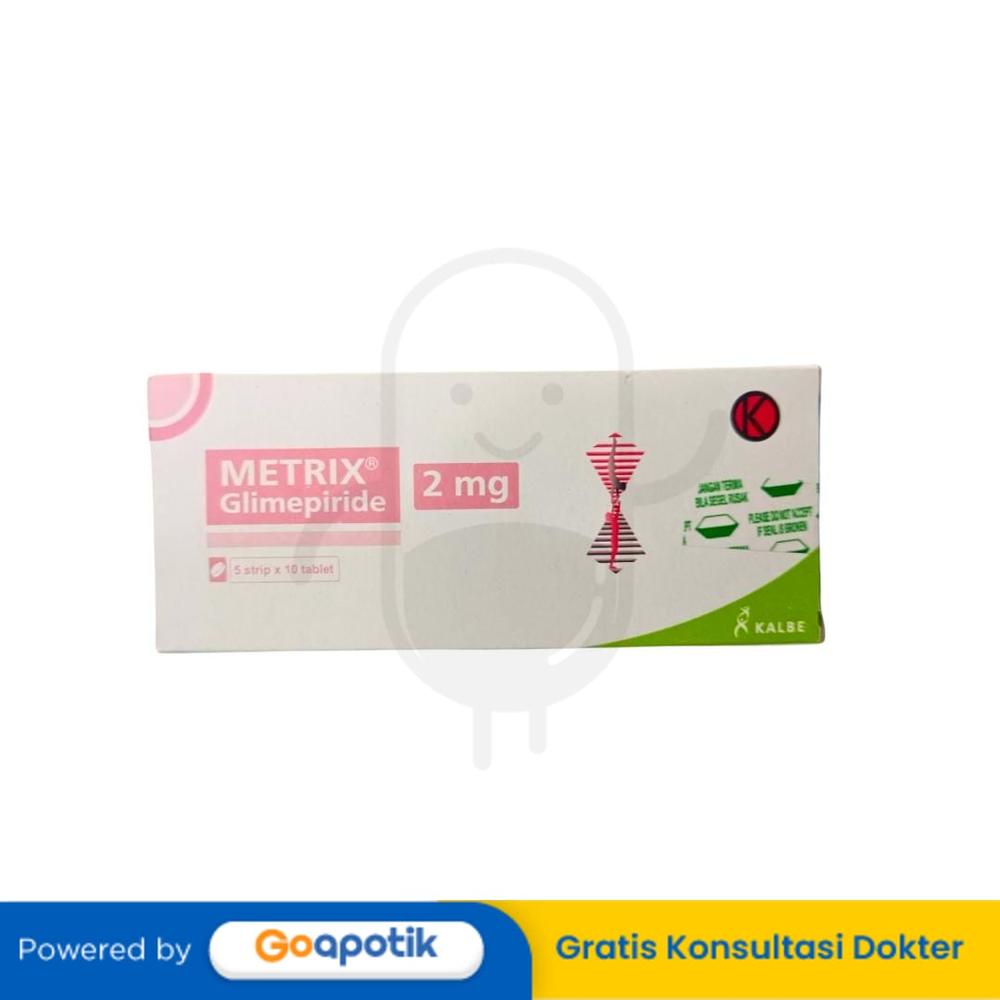 METRIX 2 MG BOX 50 TABLET