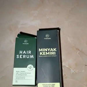 Moicare Hair Serum - Anti Hair Fall Treatment With Biotin Keratin Ginseng Chammomile Extract Mengatasi Rambut Kering & Rontok Mengkilaukan Menyuburkan Menghaluskan Rambut Perawatan Haircare