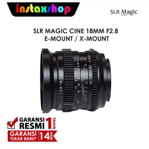 SLR MAGIC CINE 18mm f/2.8 Lens For Sony E-Mount & X-Mount