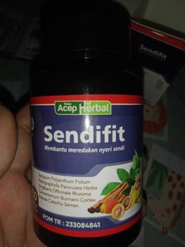 Product Review of Kapsul Sendifit Herbal Untuk Asam Urat, Nyeri Sendi Lutut, Tulang Syaraf Kejepit, Tulang Belakang, Pinggang, dan Ekor Encok Sudah BPOM & HALAL MUI from H**i D**g 0