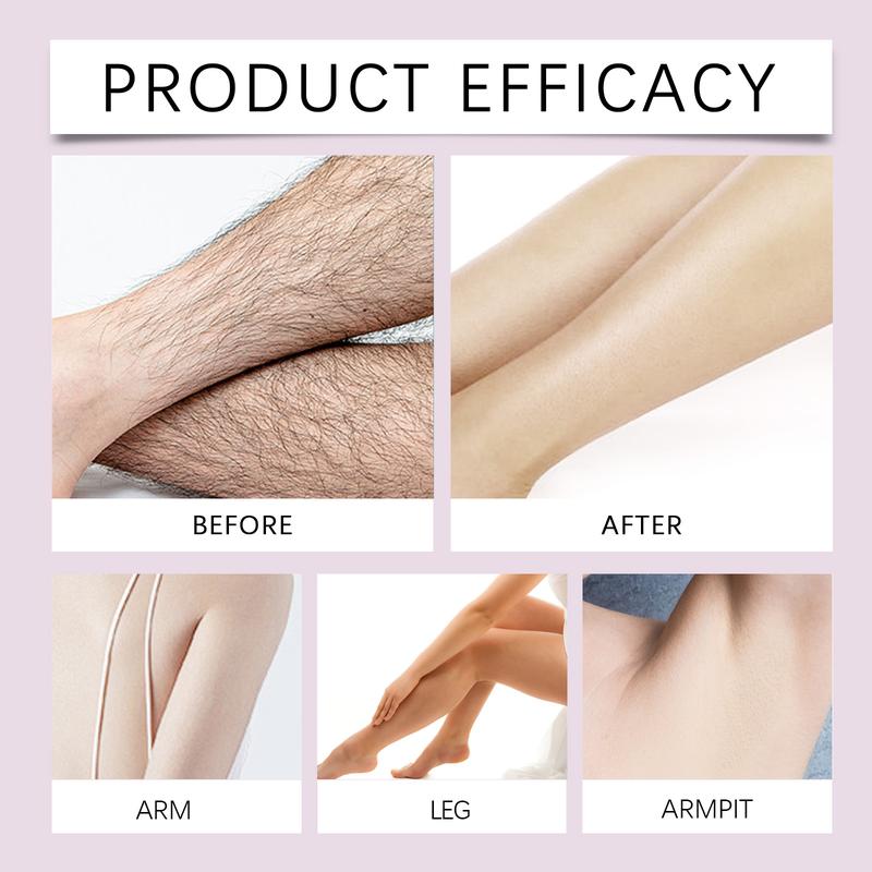 Product Introduction of ceAura Body Hair Removal Cream Gentle Body Hair Removal Hand & Leg Hair Cleansing Unisex Hair Removal Skin Balm 9