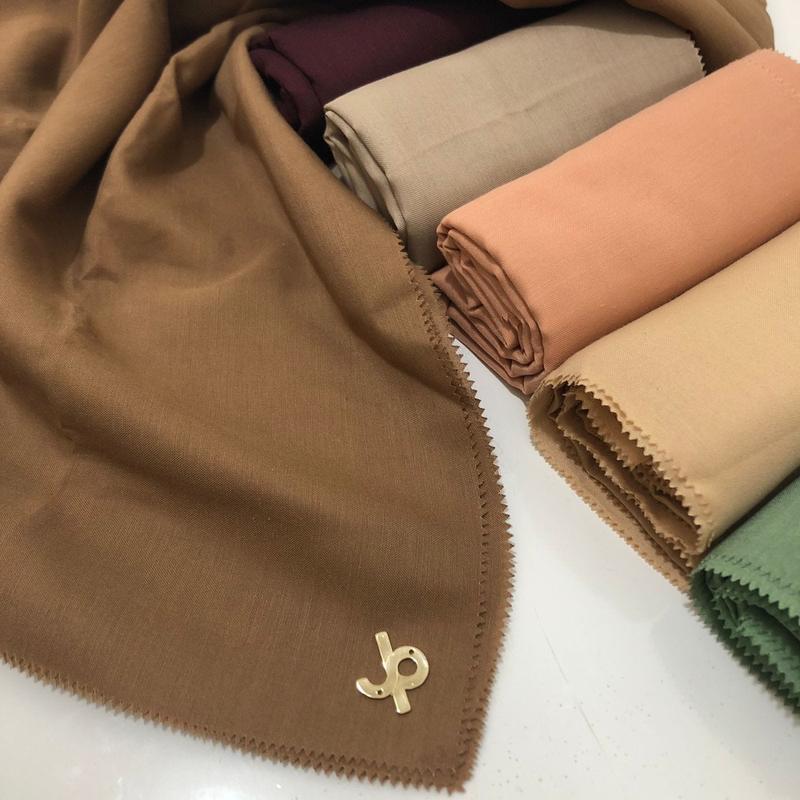 HIJAB VOAL PREMIUM LASERCUT PIN JOURNEY POLOS POUCH 0