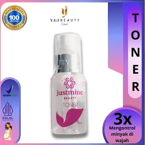 Justmine Beauty Toner Penyegar Wajah Mencerahkan