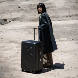 IBKoper Koper W006 20 24 28 Inch Hardcase ABS Tahan Banting 4 Roda 360° Putaran Kunci 3 Digit Tas Troli Perjalanan