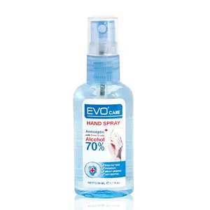 EVO Hand Spray Antiseptic with Food Grade Alcohol 70% - 50ml / Hand Sanitizer / Pembersih Tangan