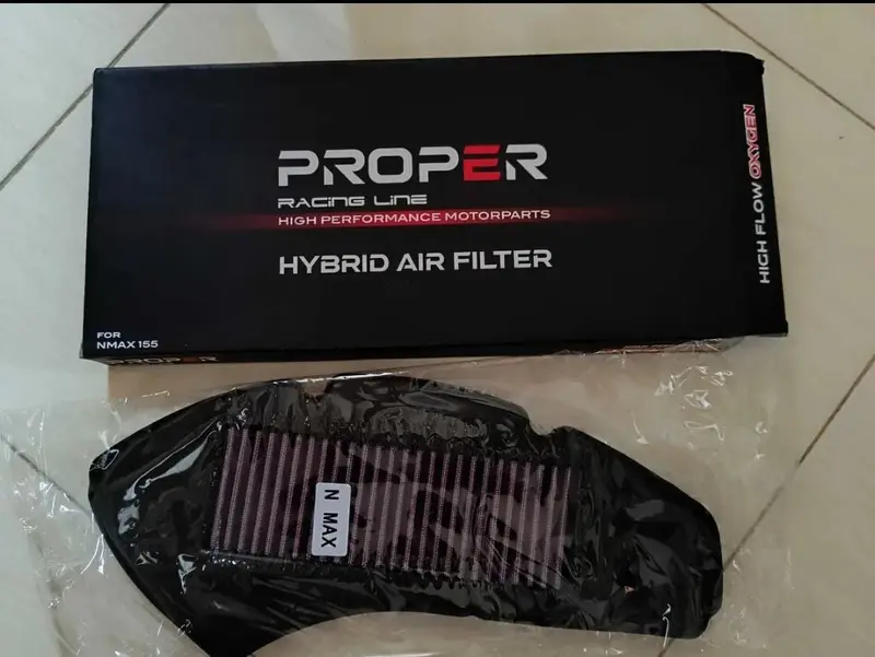 Proper Racing Line Filter Udara Semi Racing Yamaha Nmax 155 Old Hybrid Jaring Motorcycle Mesin 3