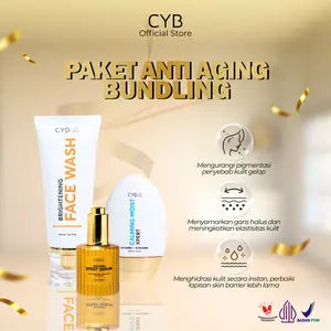 CYB Paket Anti Aging - Menghidrasi Kulit Secara Instan, Perbaiki Lapisan Skin Barier