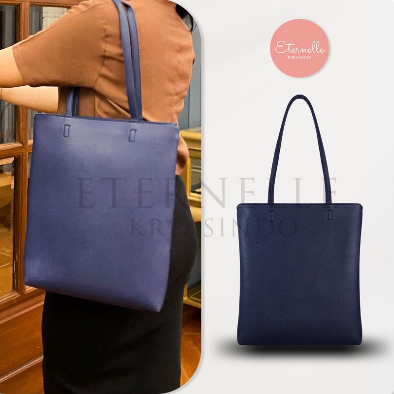 [100% FOTO ASLI] DEA TOTE / TAS TOTE WANITA/ TOTEBAG KOTAK KULIT / TOTEBAG KULIT / TOTEBAG KULIAH KERJA / TAS TOTE FASHION POLOS KOTAK 0