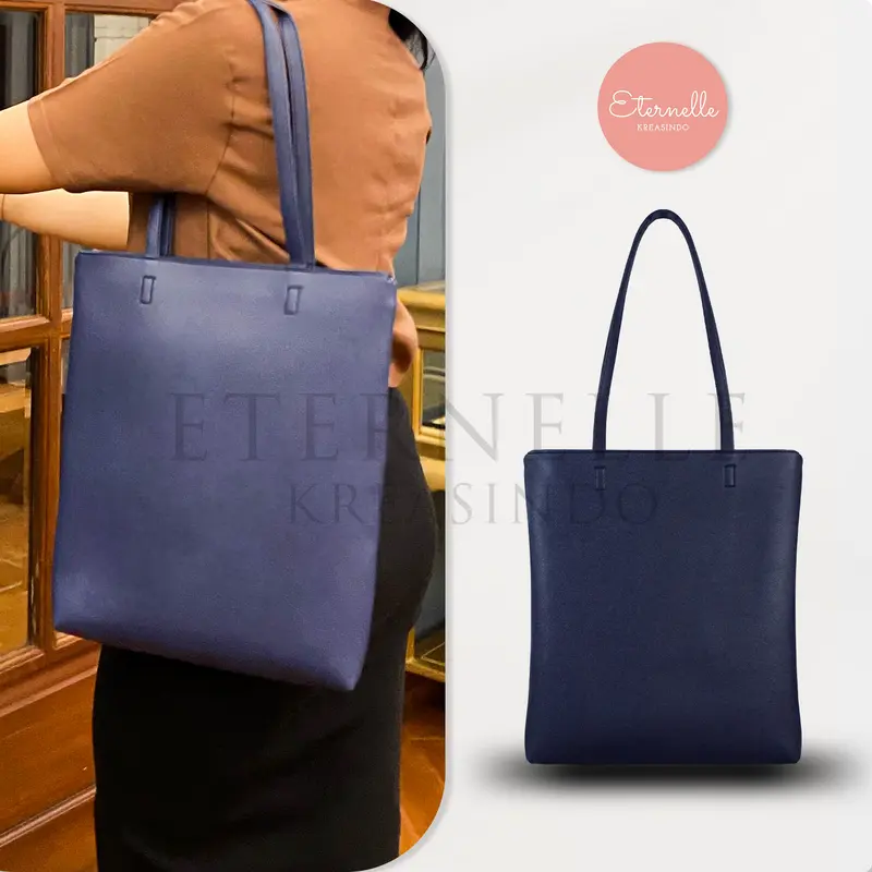 [100% FOTO ASLI] DEA TOTE / TAS TOTE WANITA/ TOTEBAG KOTAK KULIT / TOTEBAG KULIT / TOTEBAG KULIAH KERJA / TAS TOTE FASHION POLOS KOTAK 0