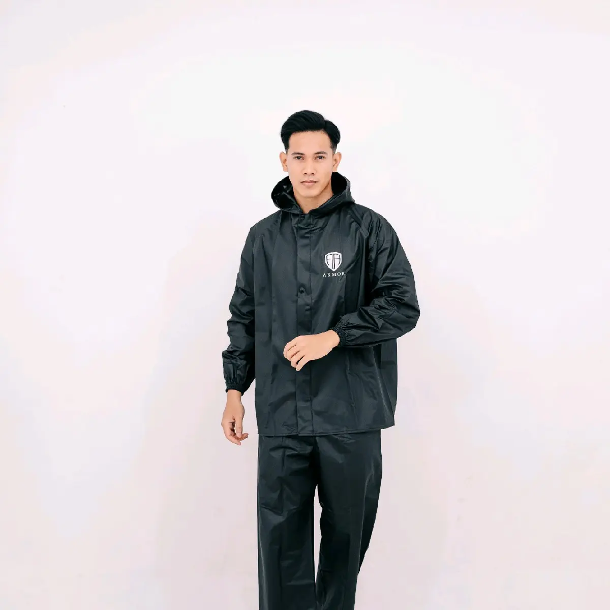 RAINCOAT JAS HUJAN SETELAN LAKI LAKI /  PRIA BY ARMOR [ BEST QUALITY ] Pvc