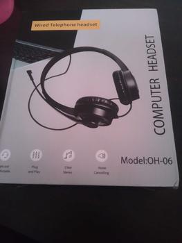 Product Review of Bonkyo Headphone stereo dengan mikrofon dan single jack 3.5mm Cocok untuk pembelajaran di kantor Bass Headset Subwoofer Earphone Handsfree Bluetooth from f**u 1