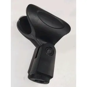 Holder atau Klem Microphone Berkualitas Bagus dengan Tempat Mic PVC - Mikrofon