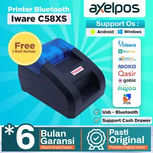 Printer Bluetooth Thermal Kasir 58MM Iware C58XS