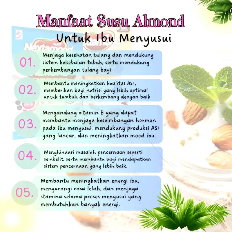 NEXTAMOND susu almond 200g PROMO Produk Baru 1