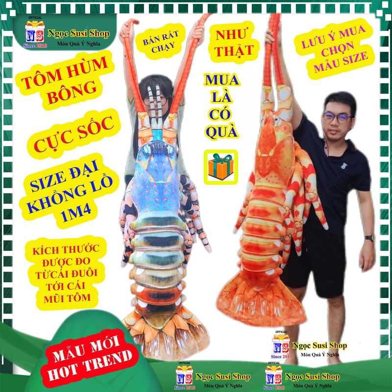 MUA LÀ CÓ QUÀ THÚ BÔNG CON TÔM HÙM BÔNG XANH ĐỎ ALSAKA 3D NHƯ THẬT SIÊU ĐẸP - gấu bông tôm hùm gối ôm tôm hùm thú nhồi bông tôm hùm đồ chơi doll toy HÀNG ĐỘC NGỌC SUSI Phát Nhạc