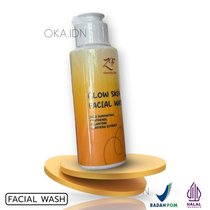 ZF Facial Wash Glow Skin ZF Glowing Skin ecer satuan 10gram BPOM Normal Bright and Glow untuk Kulit Cerah dan Glowing