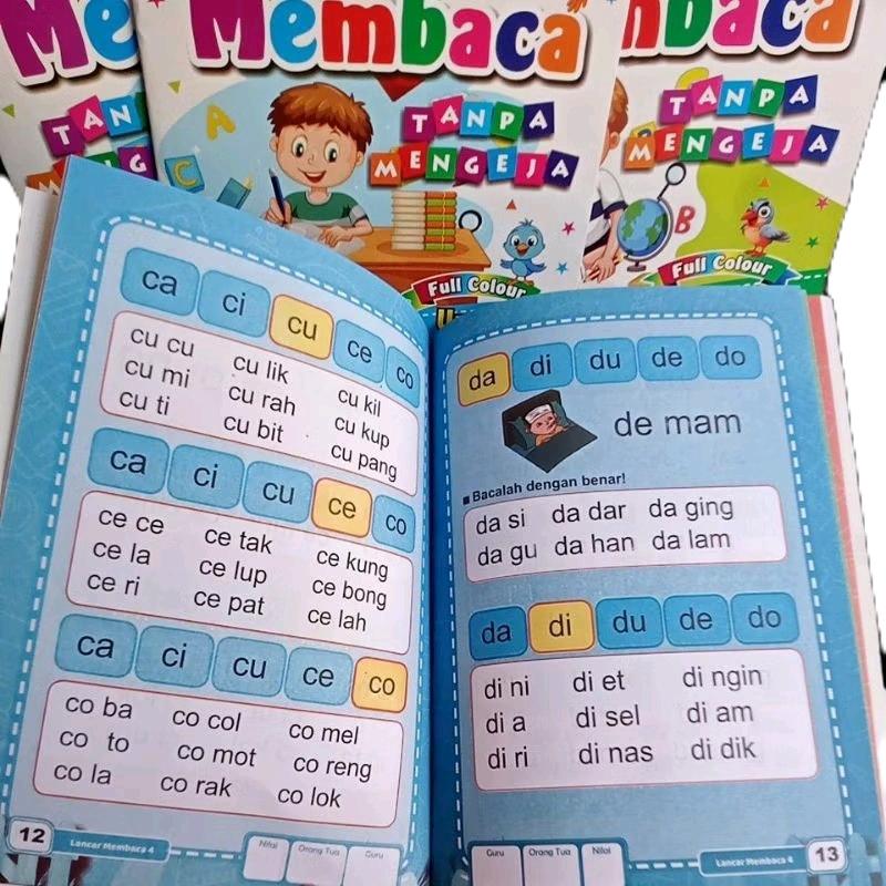 Lancar Membaca Tanpa Mengeja - B55 (Ecer Perjilid)