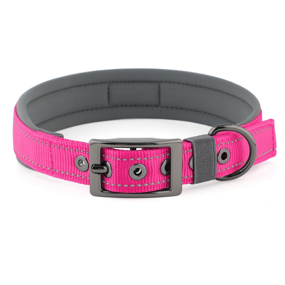 Kalung Anjing Nyaman Reflektif Malam | Comfortable Reflective Dog Collar for Small Medium Large Dogs