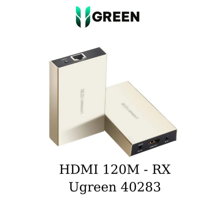 Thiết bị nhận tín hiệu HDMI 120M qua cáp mạng RJ45 Cat5e/Cat6 Ugreen 40283 (Receiver 1c) Chính Hãng