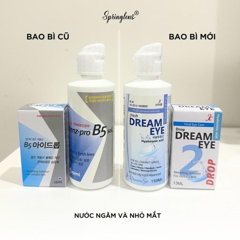 Dung dịch nước ngâm lens Frenz-pro B5 @spring.lens
