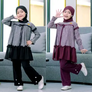 Bilqis setelan one set anak perempuan / set anak lebaran