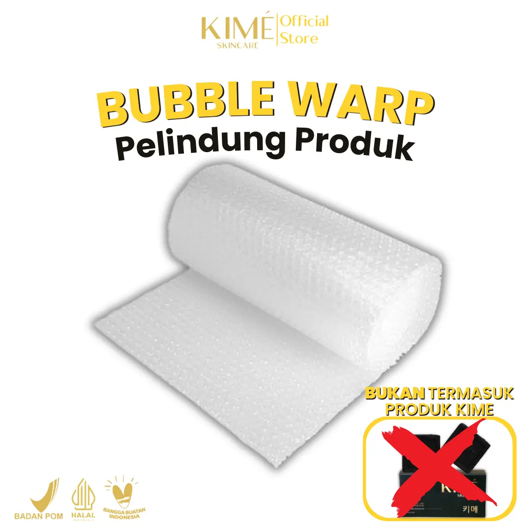 Kime Buble Wrap Plastik Untuk Melindungi Paket